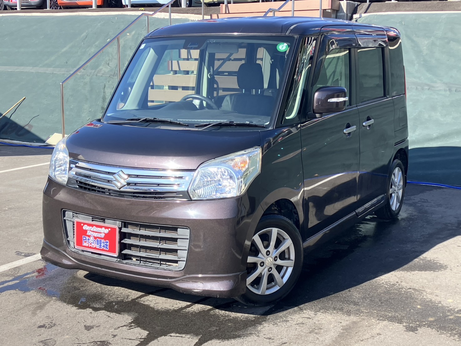 H27年式　スペーシア　Xリミテッド　ケンウッド7インチナビ　両側電動スライドドア　プッシュスタート　アイドリングストップ　【75,935㎞】233195