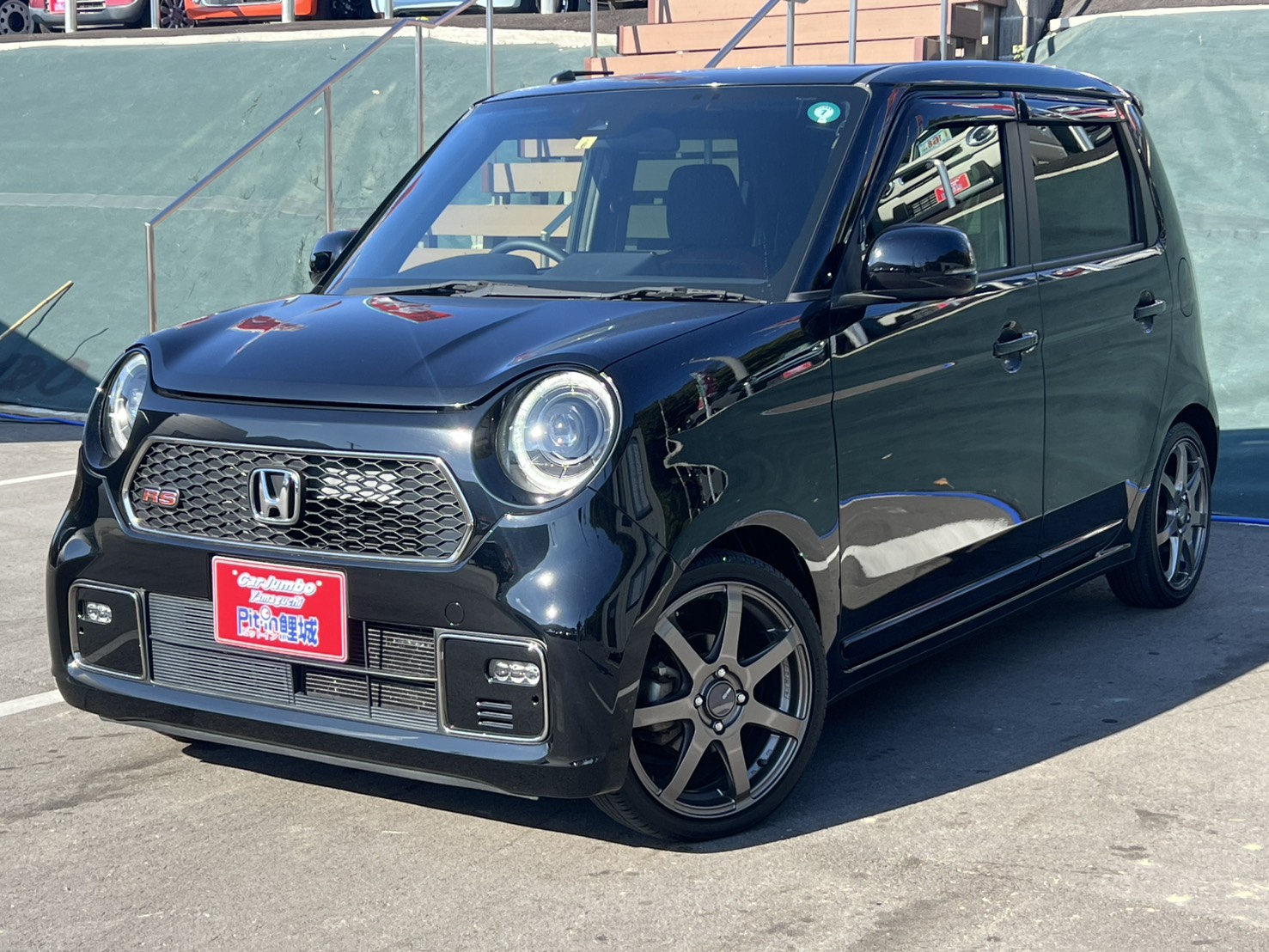 R4年式　ホンダ　N-ONE　RS　社外サスペンション　社外マフラー　エンケイ16インチアルミホイール　ユーザー買取　ワンオーナー　ETC　レーダークルーズ　シートヒーター　【66,943㎞】2014031