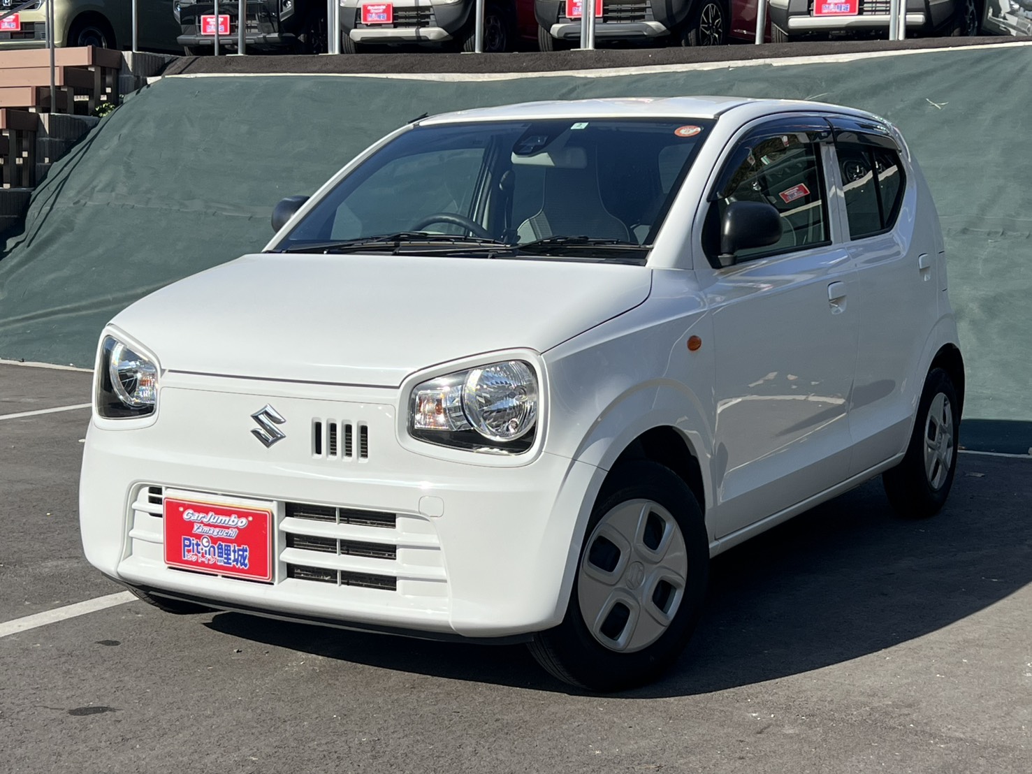 H30年式　スズキ　アルト　L　レーダーブレーキサポート　純正ナビ　TV　ETC　【70,060km】　385693