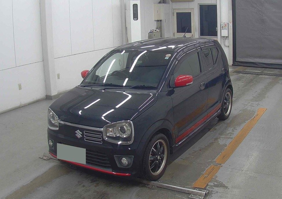 H27年式　スズキ　アルト　ターボRS　社外ナビ　フルセグTV　バックカメラ　ETC　シートヒーター　フォグランプ　【72,550㎞】　864096