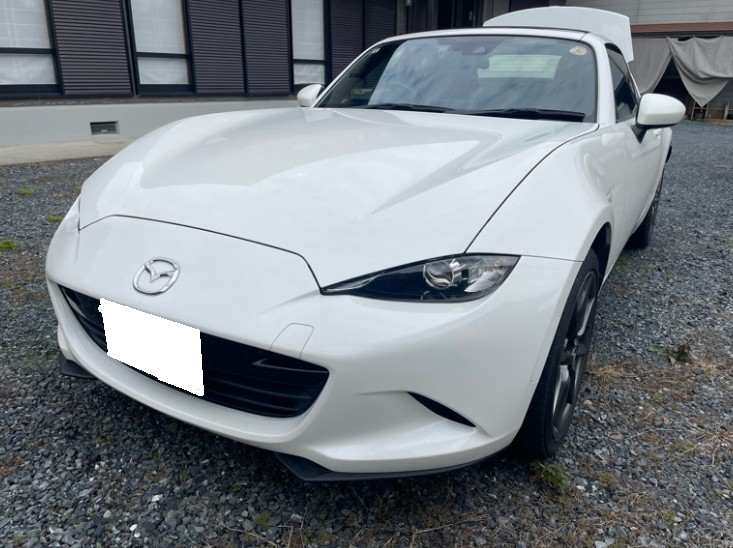 R1年式　マツダ　ロードスターRF　VS　純正ナビ　バックモニター　ETC　クルーズコントロール　レザーシート　【54,000㎞】302198