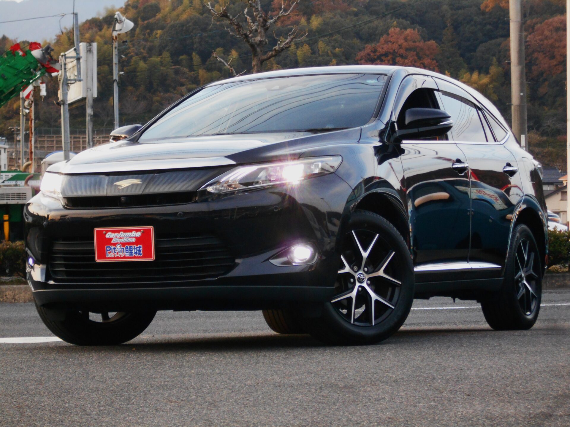 Ｈ２９年式　ハリアー　アドバンススタイリッシュ（0103106）電動パノラマサンルーフ　純正ナビ＆フルセグＴＶ　ＤＶＤ＆ＣＤ　ブルーレイ再生ＯＫ　全方位モニター　Ｂカメラ 走行57500ｋｍ　