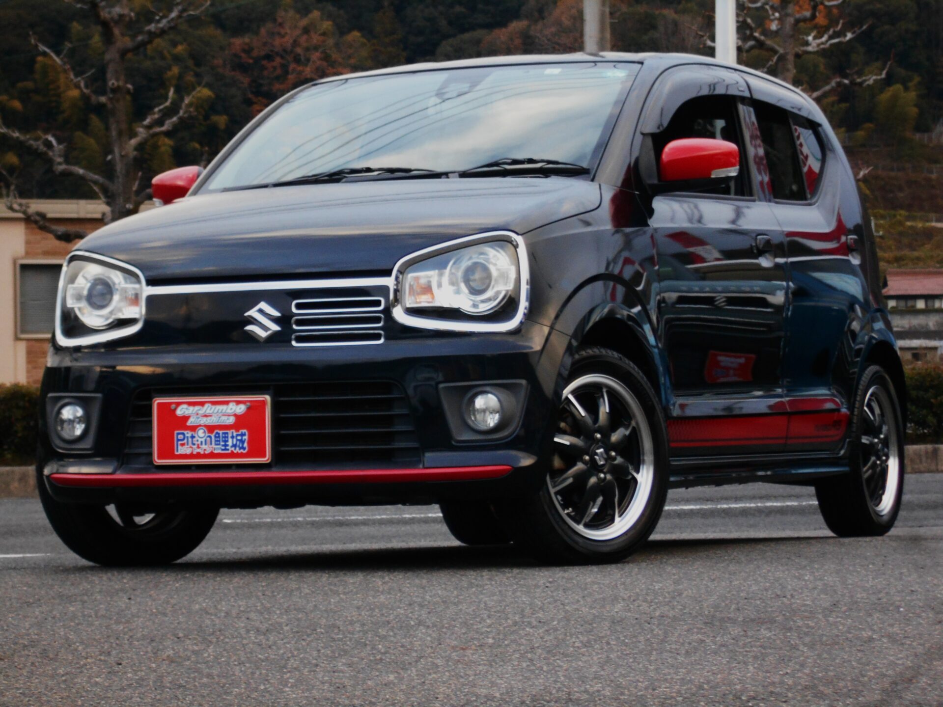 Ｈ２７　アルトＲＳターボ　４ＷＤ　ベース（861903）ＡＴ　走行78000ｋｍ　純正ナビ＆フルセグＴＶ　バックカメラ　ＥＴＣ　パドルシフト　純正１５ＡＷ　ＰＵＳＨキーレス