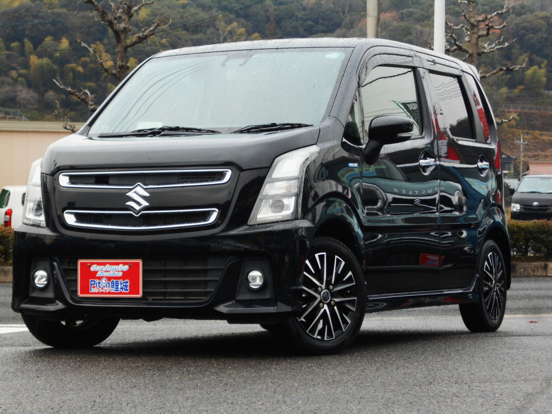 Ｈ２９ワゴンＲ　スティングレーＨＶ－Ｘ（710619）　走行59000ｋｍ　純正ナビ＆地ＴＶ　バックカメラ　ヘットアップディスプレイ　ＰＵＳＨキーレス