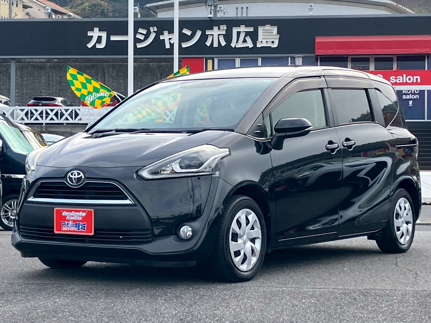 H27年式 トヨタ シエンタ G 1500cc 社外ナビ バックカメラ フルセグ DVD Bluetooth 両側パワースライドドア シートヒーター ETC スマートキー オートライト LEDヘッドライト ステアリングスイッチ 【7011587】 235