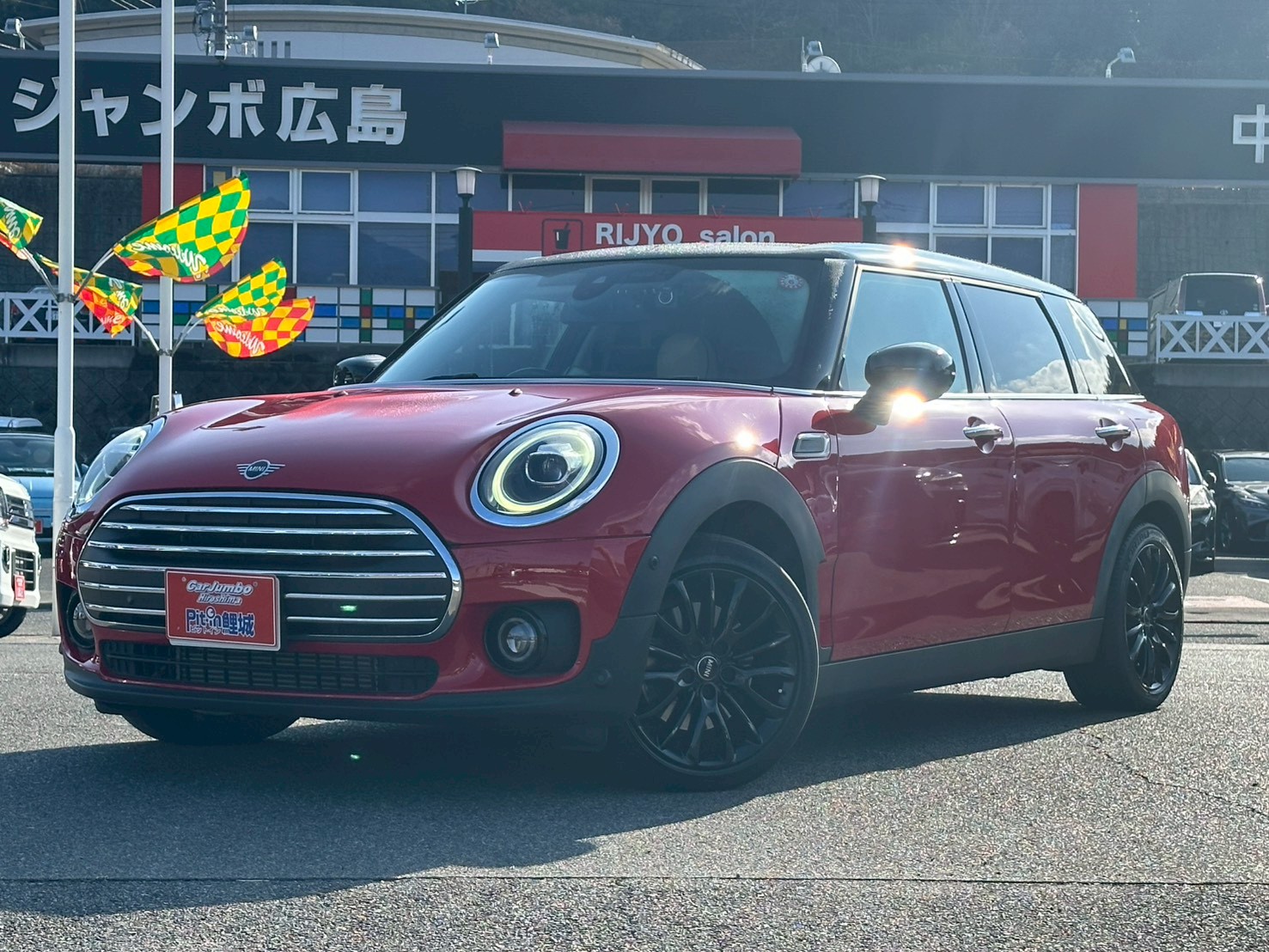 R2/12　BMWミニクラブマン　クーパーD　純正ナビ　バックモニター　赤黒ツートン　観音開き　
