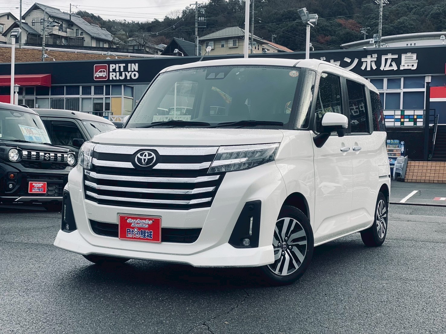 R4年式　トヨタ　ルーミーカスタム　カスタムG 　純正９インチディスプレイオーディオ／パノラミックビューモニター／スマートアシスト／両側電動スライドドア／電子パーキングブレーキ／フルセグＴＶ／ワンオーナー／ＥＴＣ／スペアキー／ヘッドライトＬＥＤ【234】【1025191】