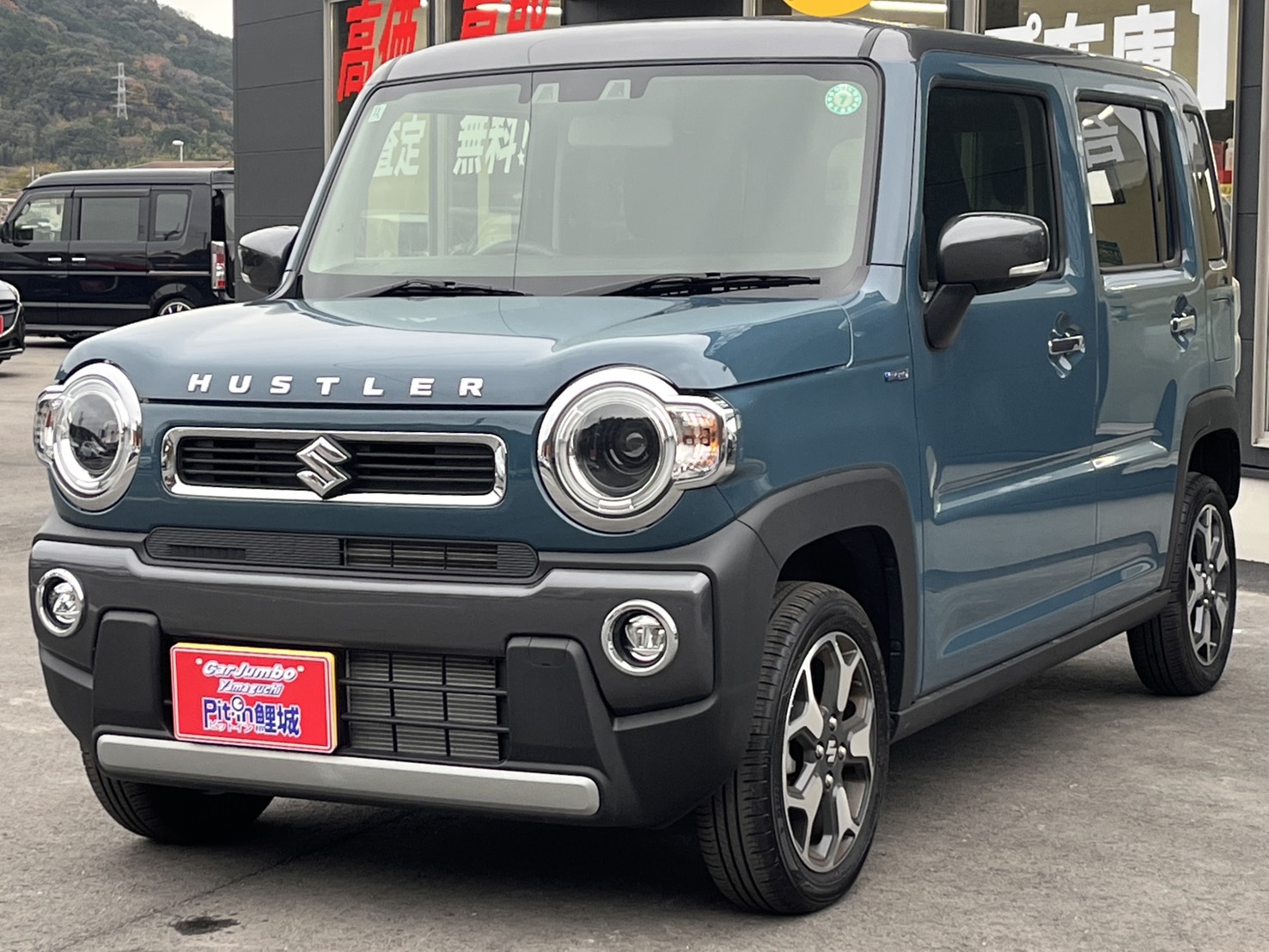 R6年式　スズキ　ハスラー　ハイブリッドX　スズキセーフティサポート　LEDヘッドライト　純正アルミ　即納出来ます！　【6,400km】　★新入荷★25-2611