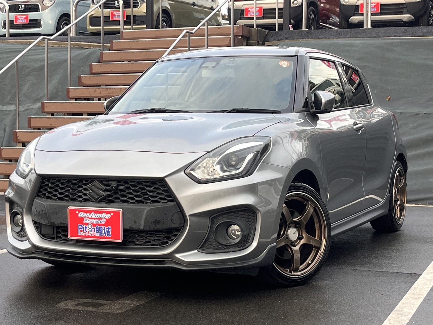 R2年式　スズキ　スイフトスポーツ　ベースグレード　純正ナビ　フルセグTV　全方位カメラ　LEDヘッドライト　ETC 　社外アルミホイール　【14,900㎞】　25-2670