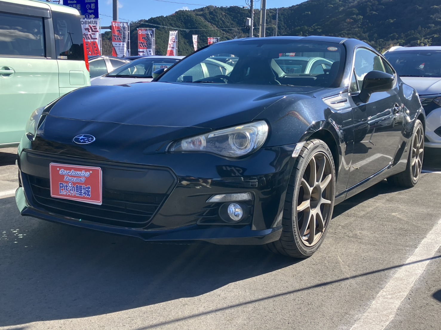 H25年式　スバル　BRZ　S　社外ナビ　ワンセグTV　バックカメラ　HIDヘッドライト　ETC　前席シートヒーター　柿本改マフラー　【78,470㎞】　007931