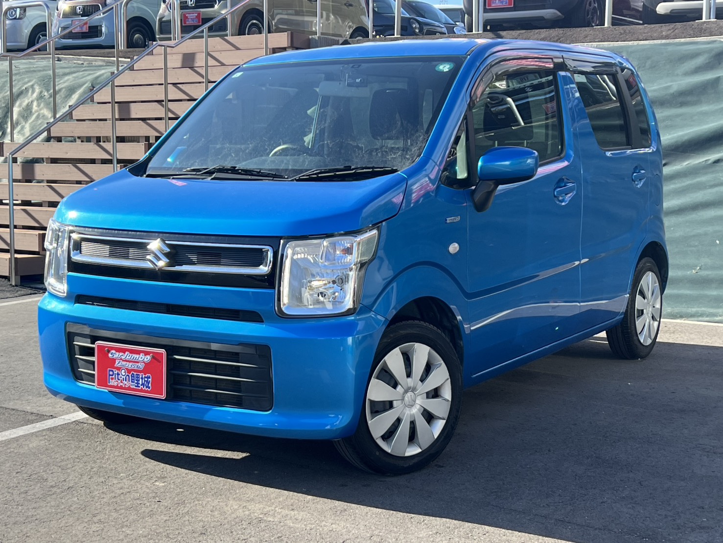 H29年式　ワゴンR　ハイブリッドFX　ナビ　バックカメラ　キーレス　【101,100km】　25-2563