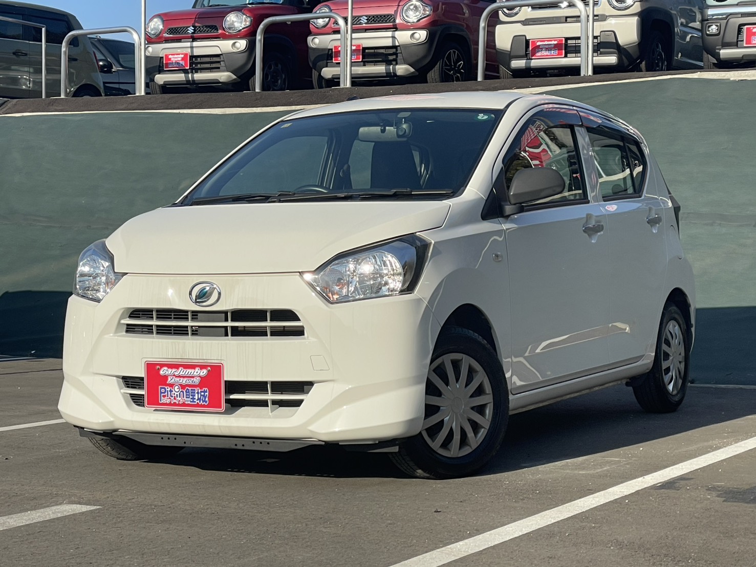 H30年式　ダイハツ　ミライース　L　社外ディスプレイオーディオ　バックモニター　ドライブレコーダー　キーレス　【33,700㎞】25-2441