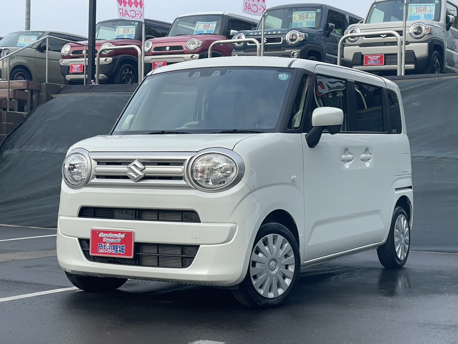 R6年式　スズキ　ワゴンRスマイル　Gデュアルカメラブレーキサポート　快適パッケージ装着車　プッシュスタート　両側スライドドア　【8,700km】　★新入荷★25-2659