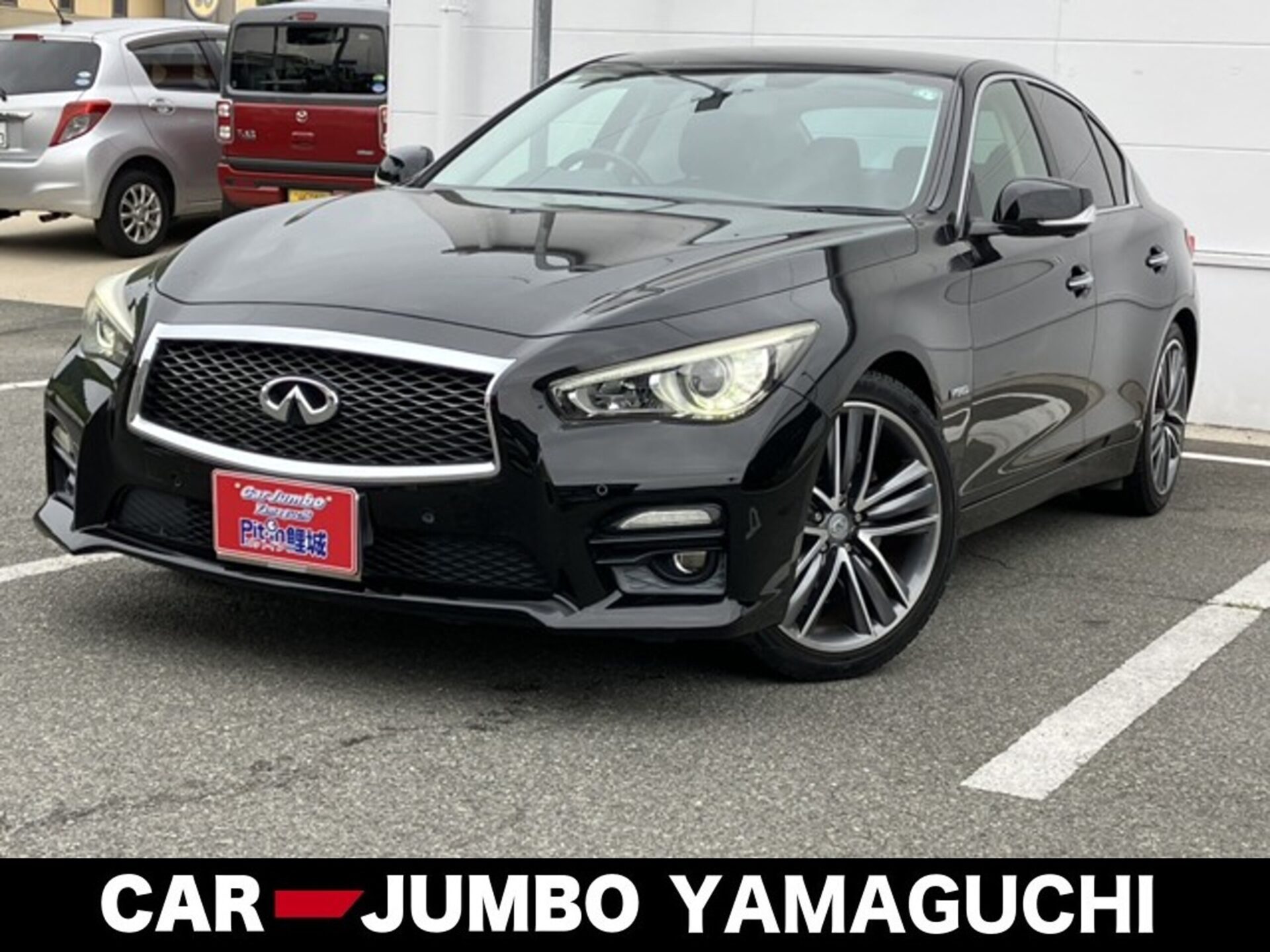 H27年式　ニッサン　スカイラインHV　タイプSP　純正ナビ　アラウンドビュー　レーダークルーズコントロール　【64,400km】　25-1259