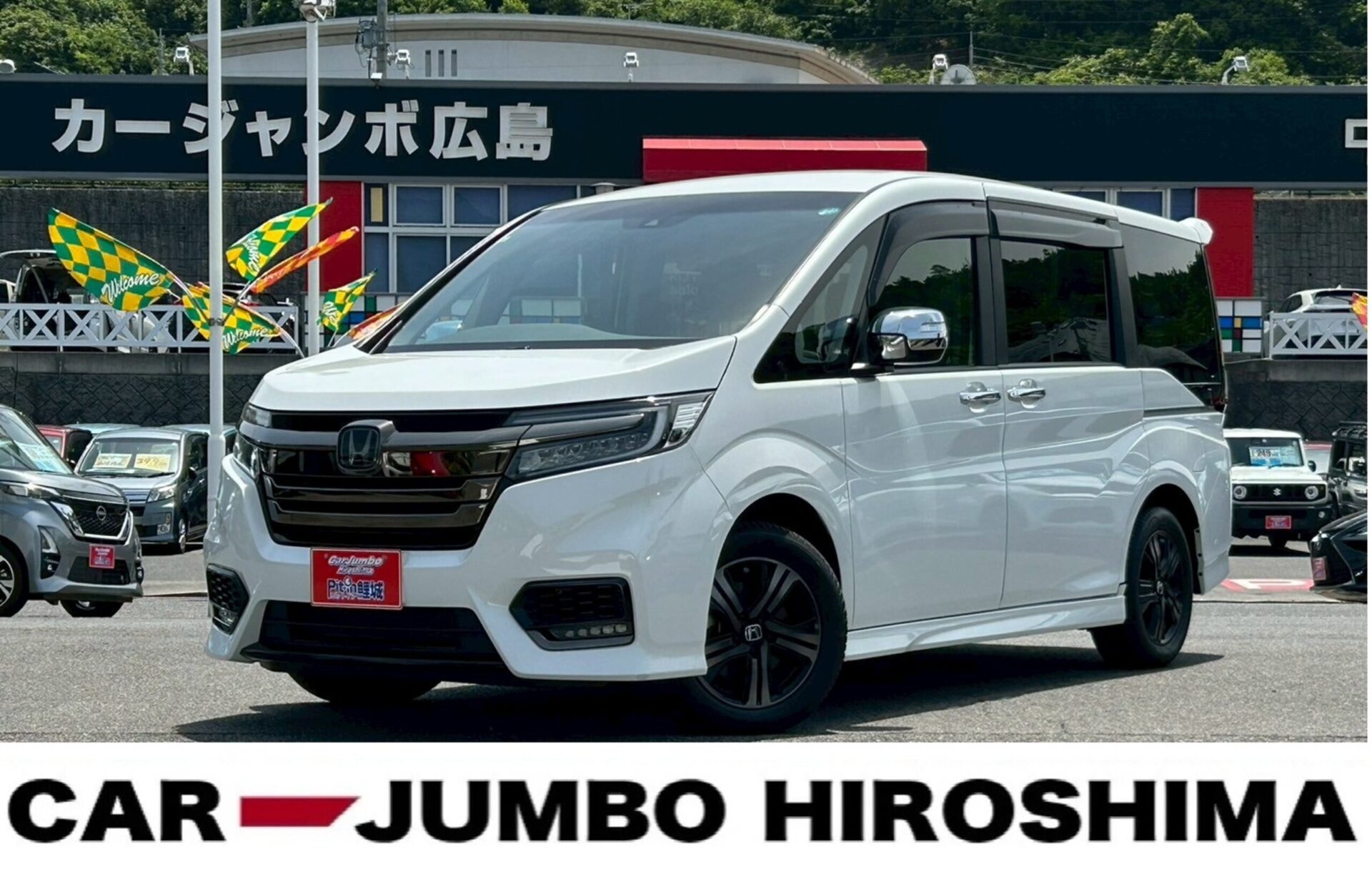 R1年式　ホンダ　ステップワゴンスパーダHV　ハイブリッドG EXホンダセンシング　純正10インチナビ　フルセグTV　両側電動スライドドア　ビルトインETC　前席シートヒーター　【67,000㎞】　25-1041