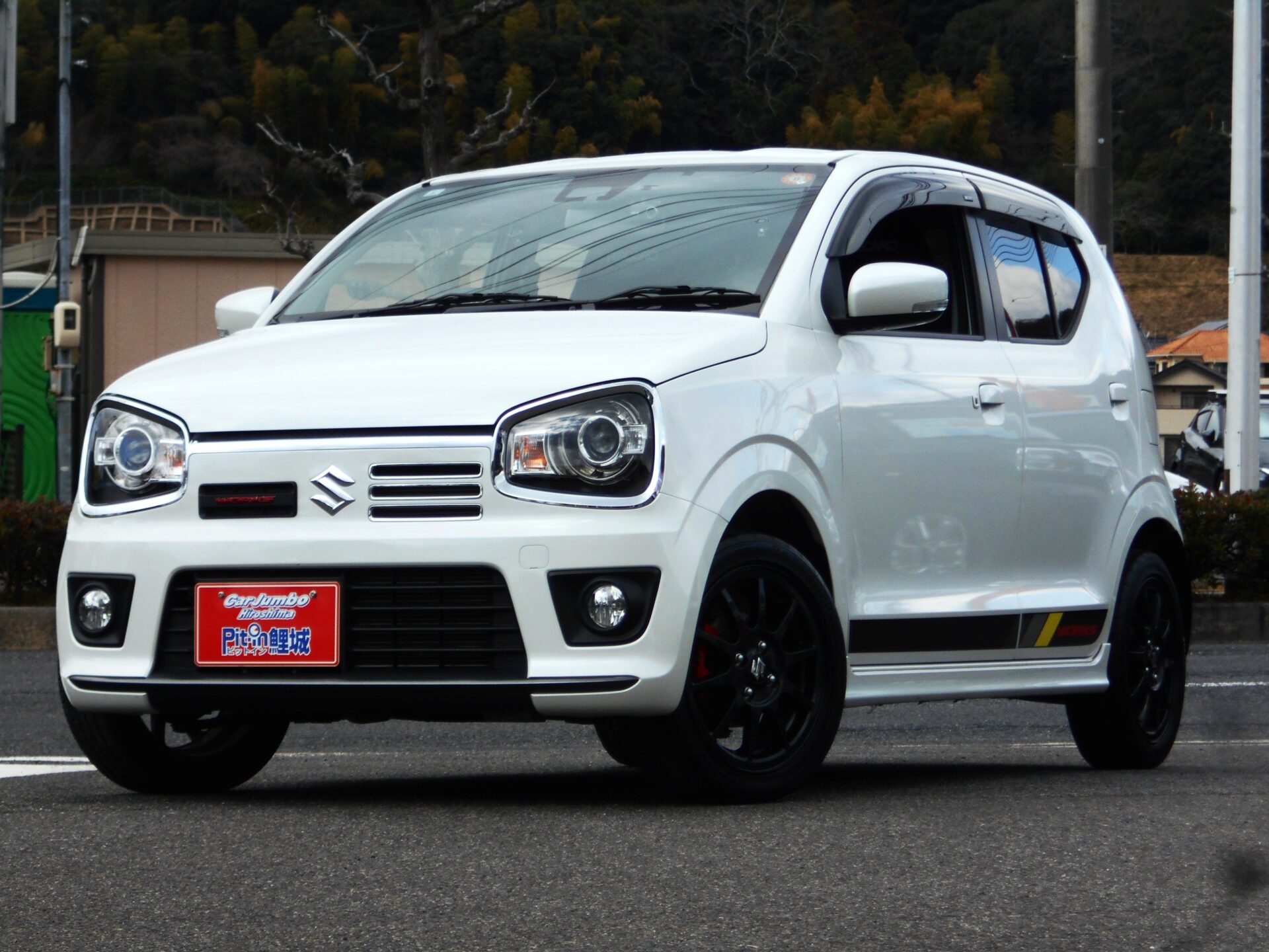 Ｒ１年　アルトＷＯＲＫＳ　４ＷＤ　ナビＴＶ　バックカメラ　（912852）走行54000ｋｍ　純正アルミ　ＲＥＣＡＲＯシート