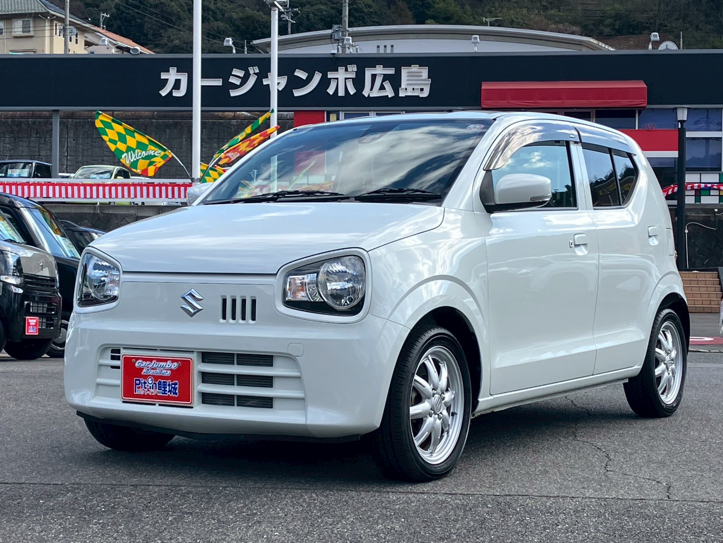 H28年式　スズキ　アルト　X　660CC　レーダーブレーキサポート　純正アルミホイール　スマートキー　プッシュスタート　オートエアコン　シートヒーター　純正オーディオ 302049 235