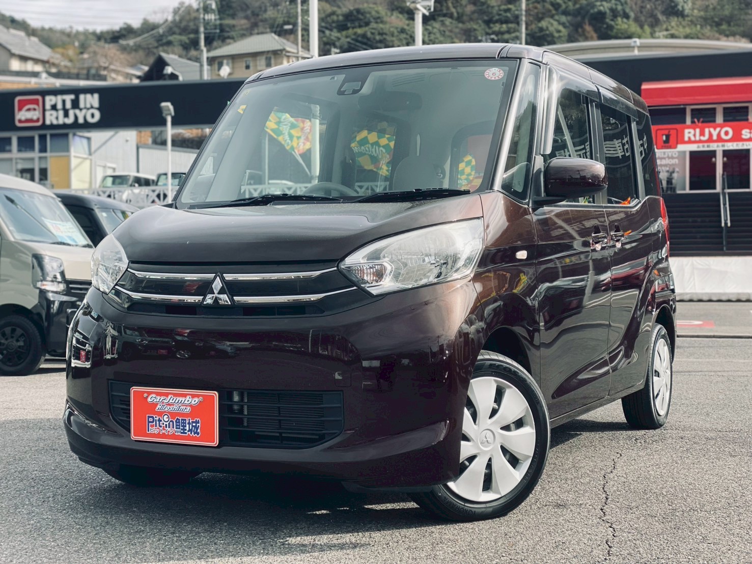 H26年式　三菱　EKスペース　Ge-アシスト　左側電動スライドドア／衝突防止支援システム／バックカメラ／純正ナビ／フルセグＴＶ／ＥＴＣ／プッシュスタート／パワーステアリング／パワーウィンドウ／オートエアコン／Ｂｌｕｅｔｏｏｔｈオーディオ【0027476】【234】