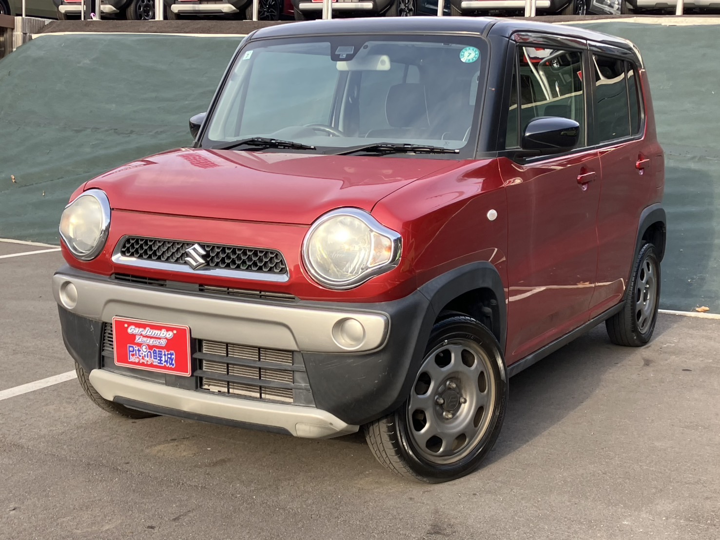 H27年式 スズキ ハスラー G レーダーブレーキサポート 純正ナビ Bluetooth フルセグTV シートヒーター オートエアコン 【58,200km】 25-2568