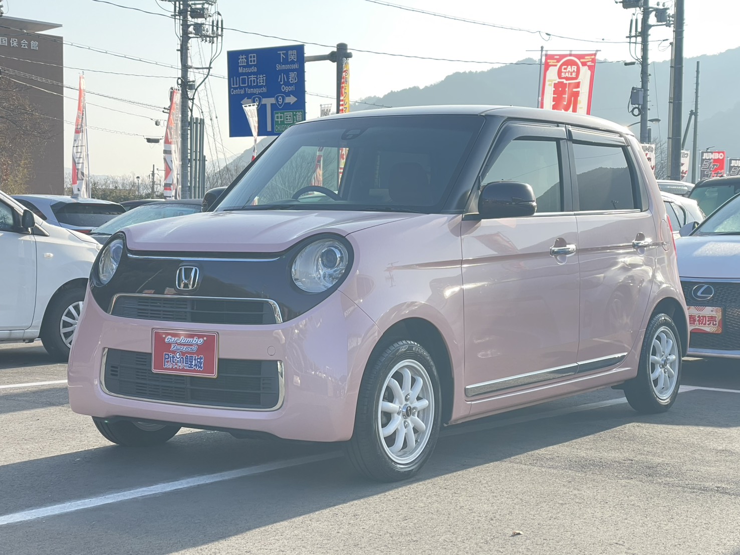 H30年式　ホンダ　N-ONE　セレクト　社外ナビ　バックカメラ　ETC　前席シートヒーター　【39,600㎞】　1301367