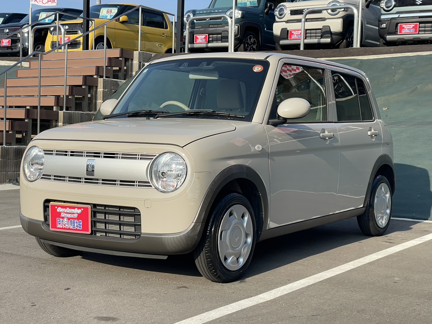 R4年式　スズキ　アルトラパン　G　純正ディスプレイオーディオ　バックカメラ　プッシュスタート　アイドリングストップ　ETC　シートヒーター　【16,400㎞】　404057