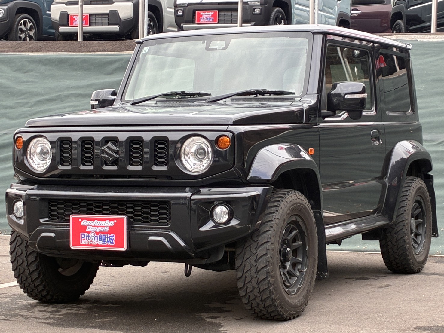 R3年式　スズキ　ジムニーシエラ　JC　樹脂塗装　シートカバー　社外7インチナビ　社外ホイール　夏タイヤ付き純正ホイールあり　Bluetoothオーディオ　テレビ　【※60,000㎞】151140