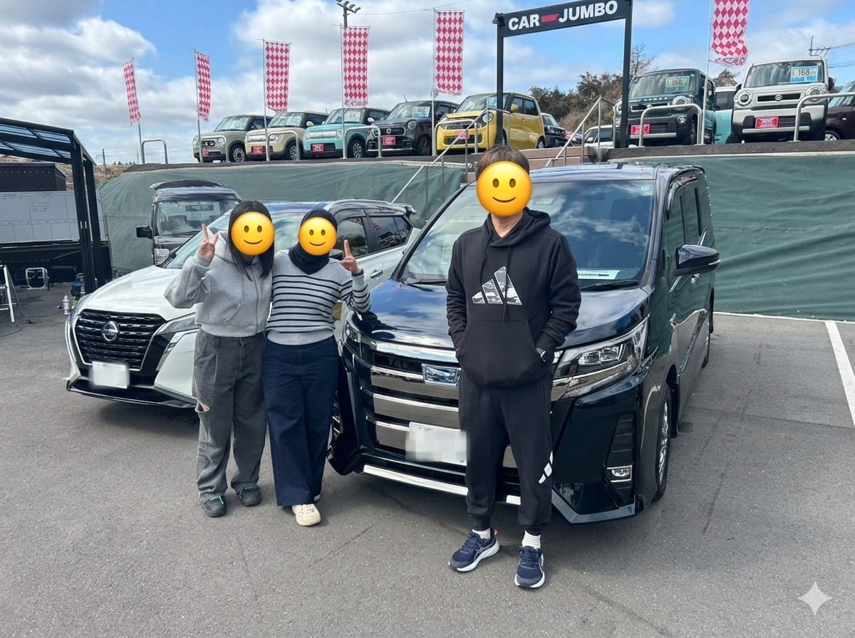 【納車式】カージャンボ山口から素敵なご家族へ新しい相棒をお届け！