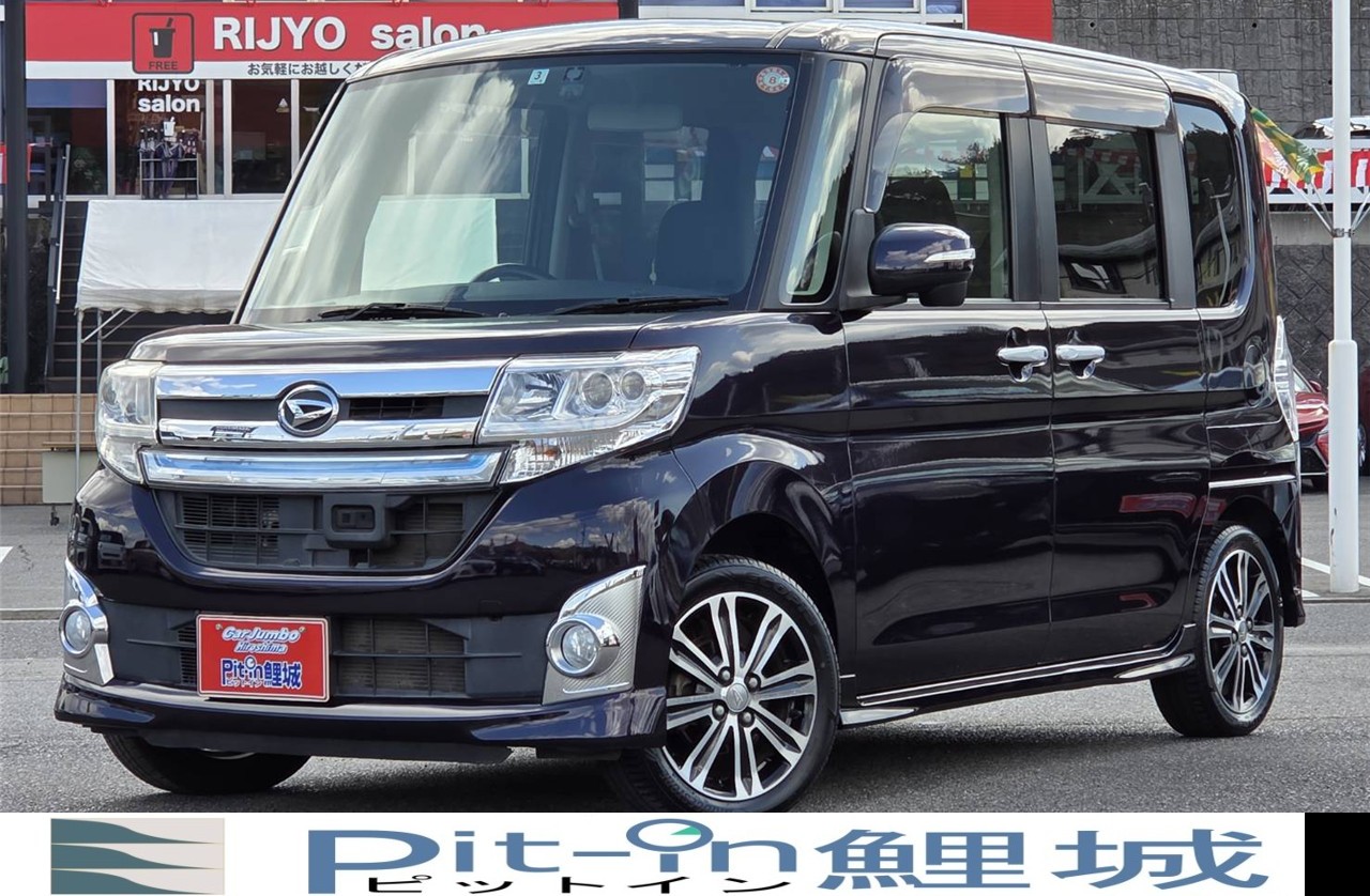 H26y タントカスタムRSターボ 純正8インチナビ フルセグTV 両側Pスライドドア 純正14AW LEDライト スマートアシスト 【0081169】「28」