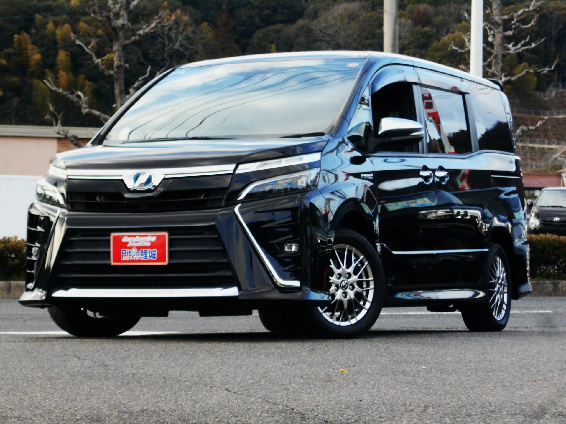 H30年 VOXY ハイブリッドXS煌 (3039167)走行66000km 両面電動スライド 後席モニター 純正9インチナビTV クルコン ETC オートライト バックカメラ