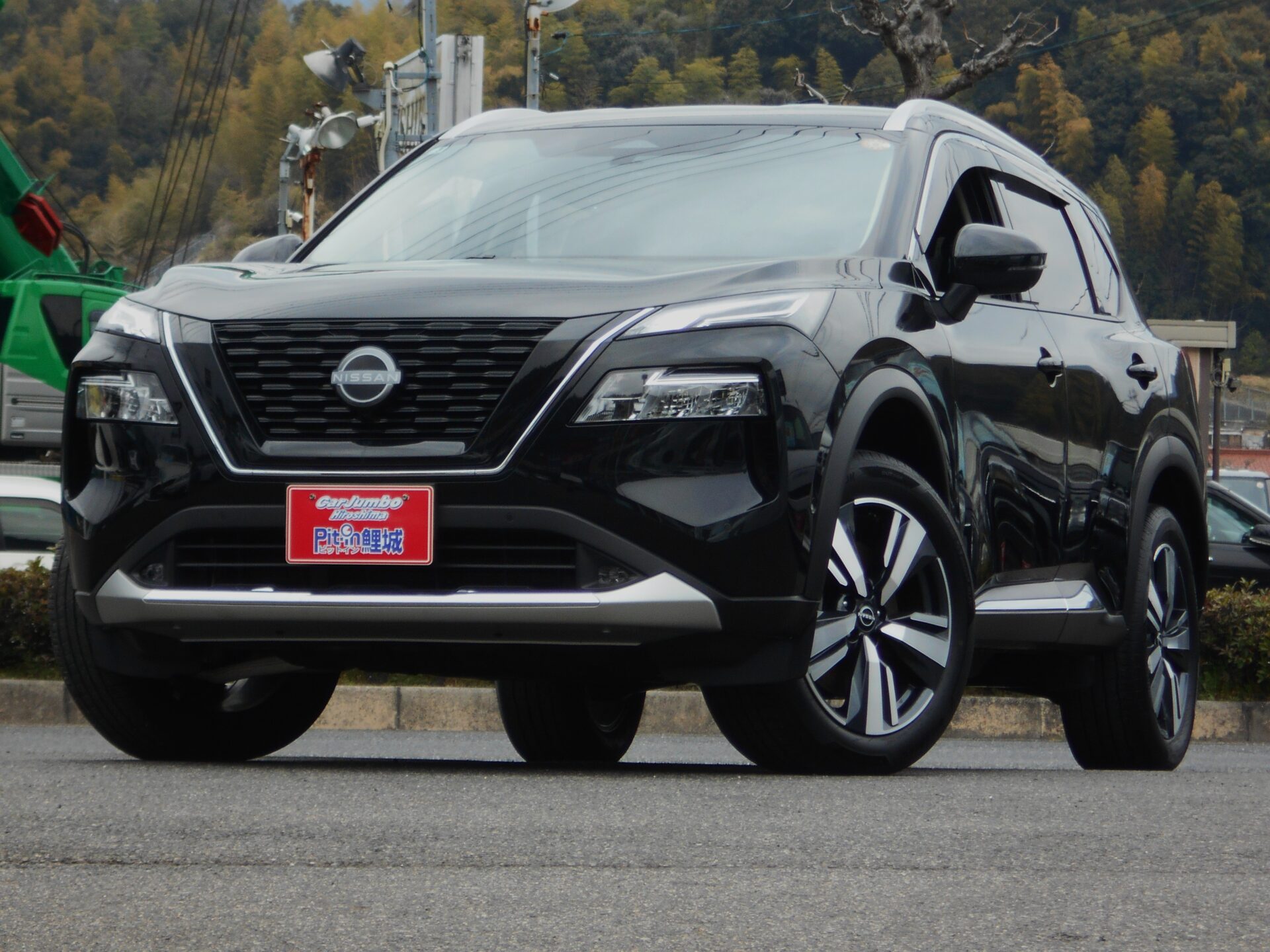 R7年式 エクストレイル G-e4 4 WD 走行13000km (087636)全方位カメラ プロパイロット ブラックレザー 12.3ナビ地TV 純正ドラレコ 19アルミ シートヒーター