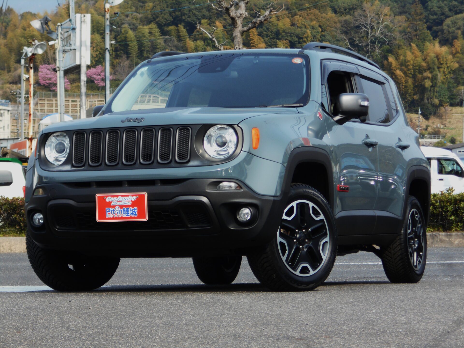 H29 JEEPレネゲード トレイルホーク 4WD(65545)パナナビ地TV バックカメラ ワンオーナー ETC 走行15000km