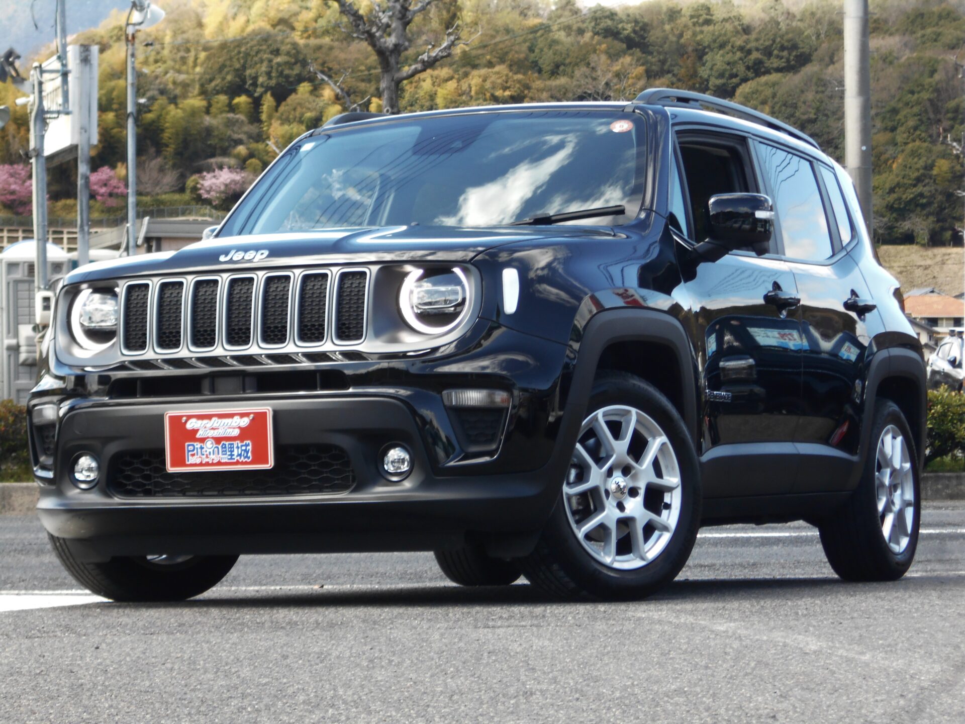 R5年 JEEP レネゲード 1300CC ディーラー車 黒皮パワーシート (PPP33454)走行21000km 純正ナビ バックカメラ オートエアコン 車検8年7月 新車ワンオーナー 純正17アルミ