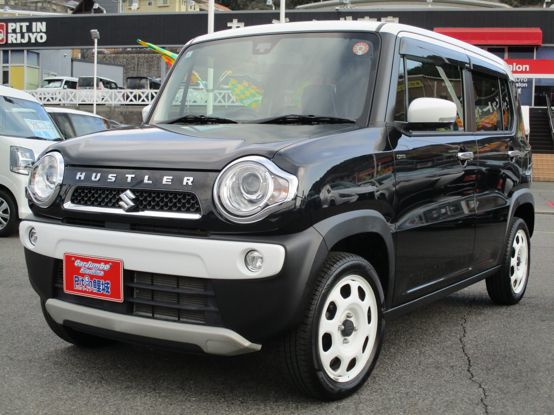 H２７y　スズキ　ハスラー　Jスタイル　社外ナビフルセグ　レーダーブレーキ　純正１５ＡＷ　シートヒーター【188】108623