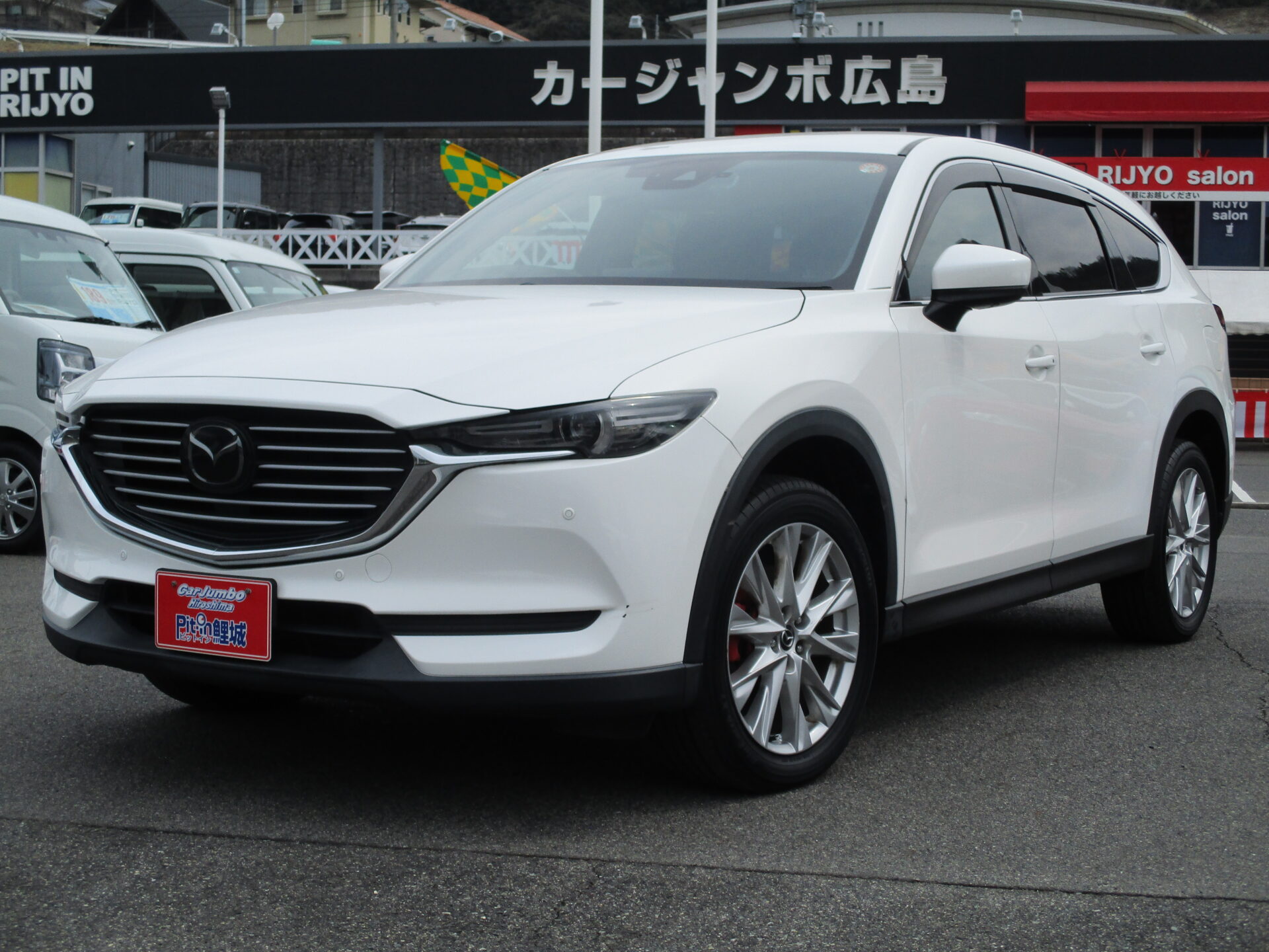 H30y マツダ CXー8 XD プロアクティブ ワンオーナー 純正ナビフルセグ Bカメラ サイドカメラ ディーゼルターボ クリアランスソナー 360度ドラレコリア付き 純正19AW ETC レーダーブレーキ Pシート シートヒーター 電動パーキング【188】122248