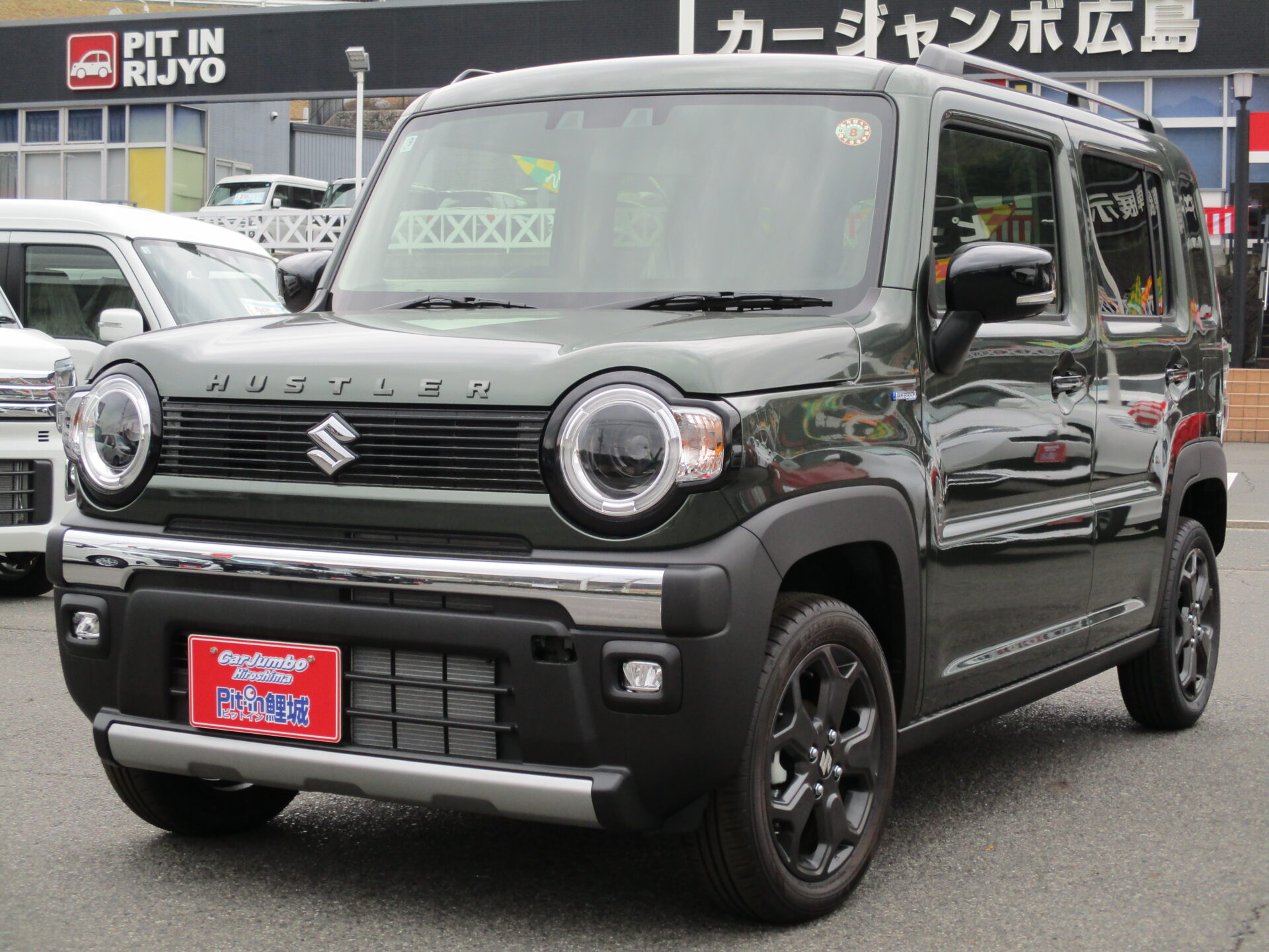 R7y スズキ ハスラー タフワイルド オーディオレス クリアランスソナー LEDライト レーダーブレーキ 両席シートヒーター 純正15AW ルーフレール クルーズコントロール【188】541661