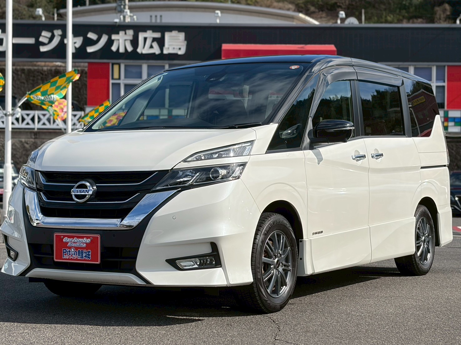 R1年　ニッサン　セレナ　電動格納ドアミラー　純正ナビ　フルセグテレビ　Bluetooth　アラウンドビューモニター　前後ドライブレコーダー　プロパイロット　両側電動スライドドア　ETC　オートエアコン　プッシュスタート　スマートキー【249】【169603】