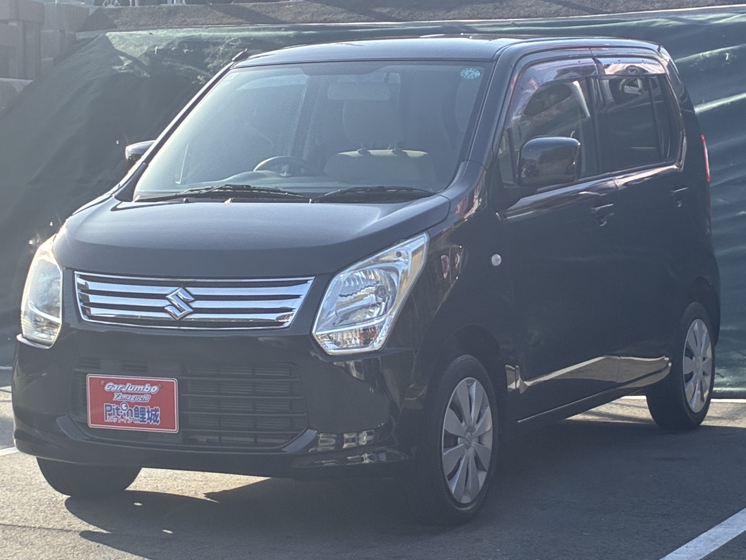 H25年式 ズスキ ワゴンR FX 純正オーディオ アイドリングストップ ETC 走行距離5万キロ台! 【51,900km】181429