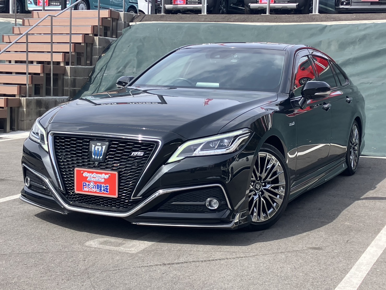 R1年式　トヨタ　クラウンHV　ハイブリッドRSアドバンス　サンルーフ　モデリスタエアロ　純正ナビ　フルセグTV　全方位カメラ　クルーズコントロール　ETC2.0　ドライブレコーダー　ブラインドスポットモニター　【37,620㎞】　25-2411