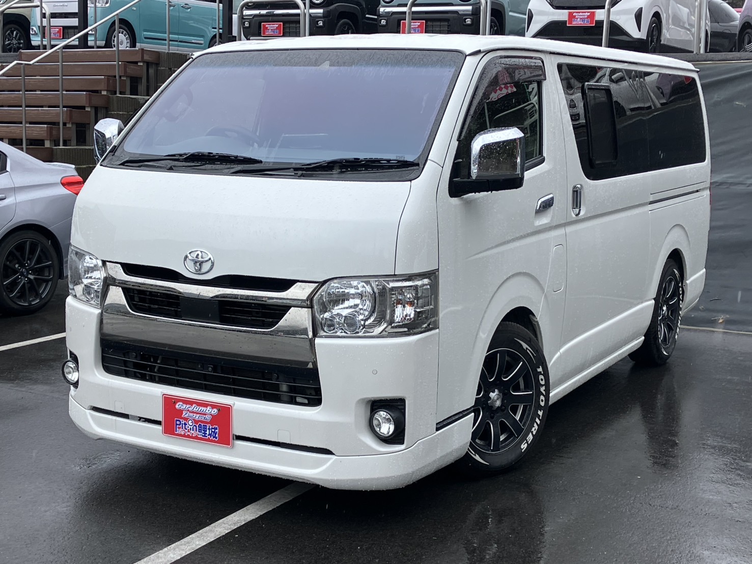 R3年式 トヨタ ハイエースバン スーパーGLダークプライムⅡ 🔵キャンピングカー🔵 デカナビ 全方位カメラ LEDヘッドライト ワンオーナー ビルトインETC デジタルインナーミラー ベッドキット 【98,170㎞】 0321302