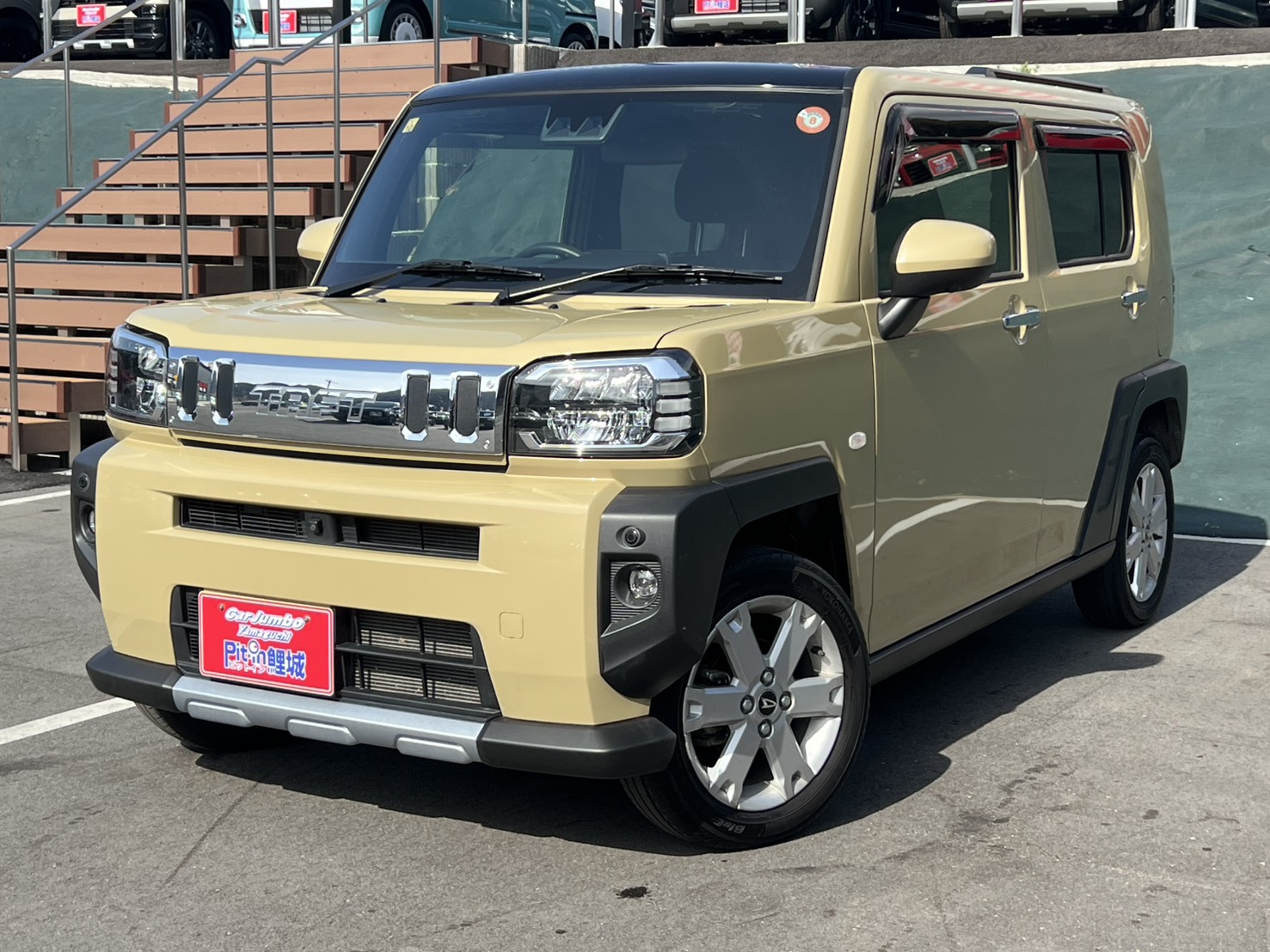 R5年式 ダイハツ タフト Gクロムベンチャー スカイフィールトップ スマートアシスト LEDヘッドライト コーナーセンサー 純正アルミホイール 【36,450km】 26-0441