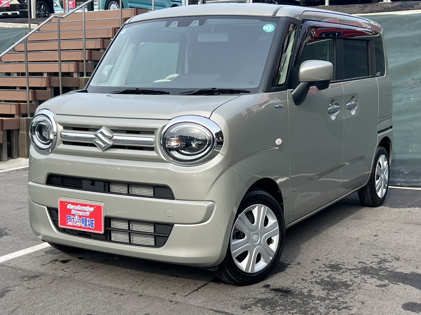 R6年式 スズキ ワゴンRスマイル ハイブリッドSリミテッド 純正9インチ全方位ナビ フルセグTV スズキセーフティサポート 両側パワースライドドア LEDヘッドライト スマートキー 【90km】 235808