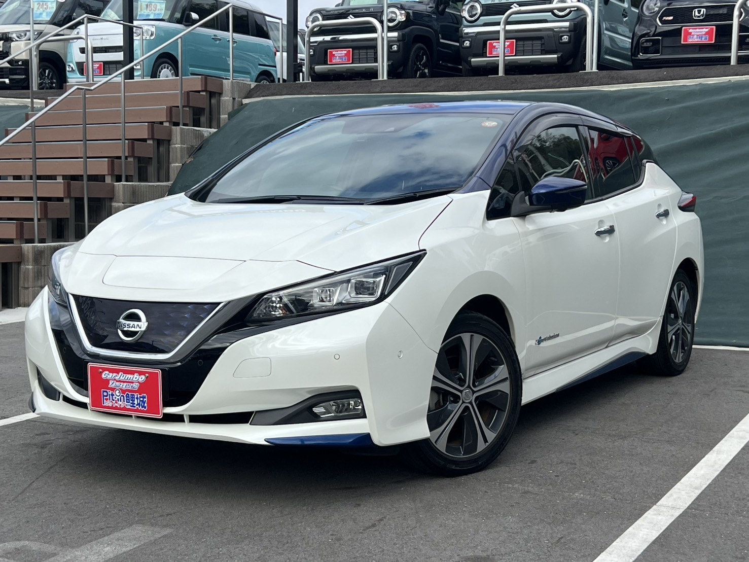 H30年式　ニッサン　リーフ　G（40kWh）（322km　150PS)　純正ナビTV　アラウンドビューカメラ　デジタルインナーミラー　プロパイロット　BOSEサウンド　シートヒーター　充電ケーブル有り　【67,300km】　新入荷　9662