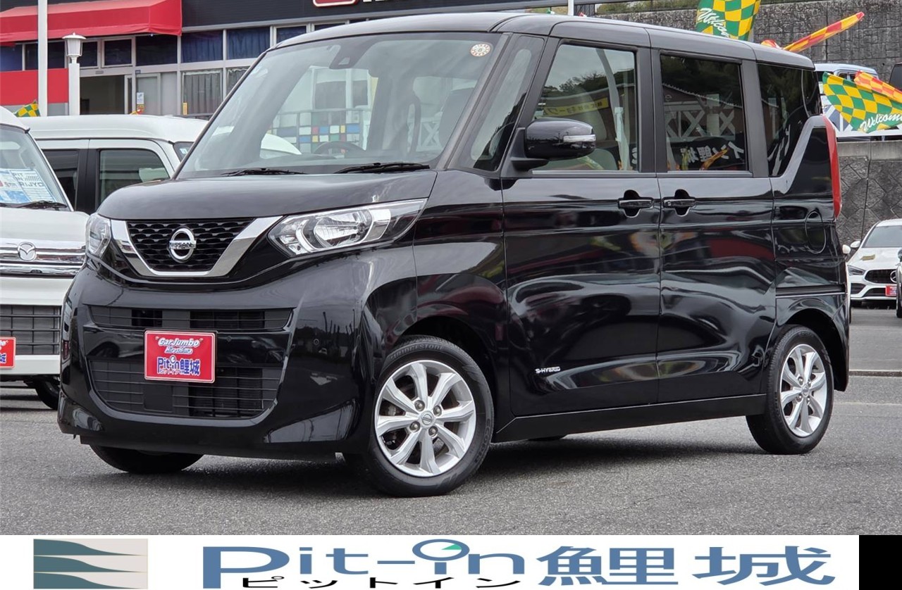 Ｒ３年式　ルークス　ハイブリッドＸ　レンタアップ車　社外ナビ　ＣＤ　Ｂｌｕｅｔｏｏｔｈ　エマージェンシーブレーキ　アラウンドビューモニター　左側電動スライドドア　スマートキー　ステアリングスイッチ　コーナーセンサー　プッシュスタート 【B44A-0074438】「28」