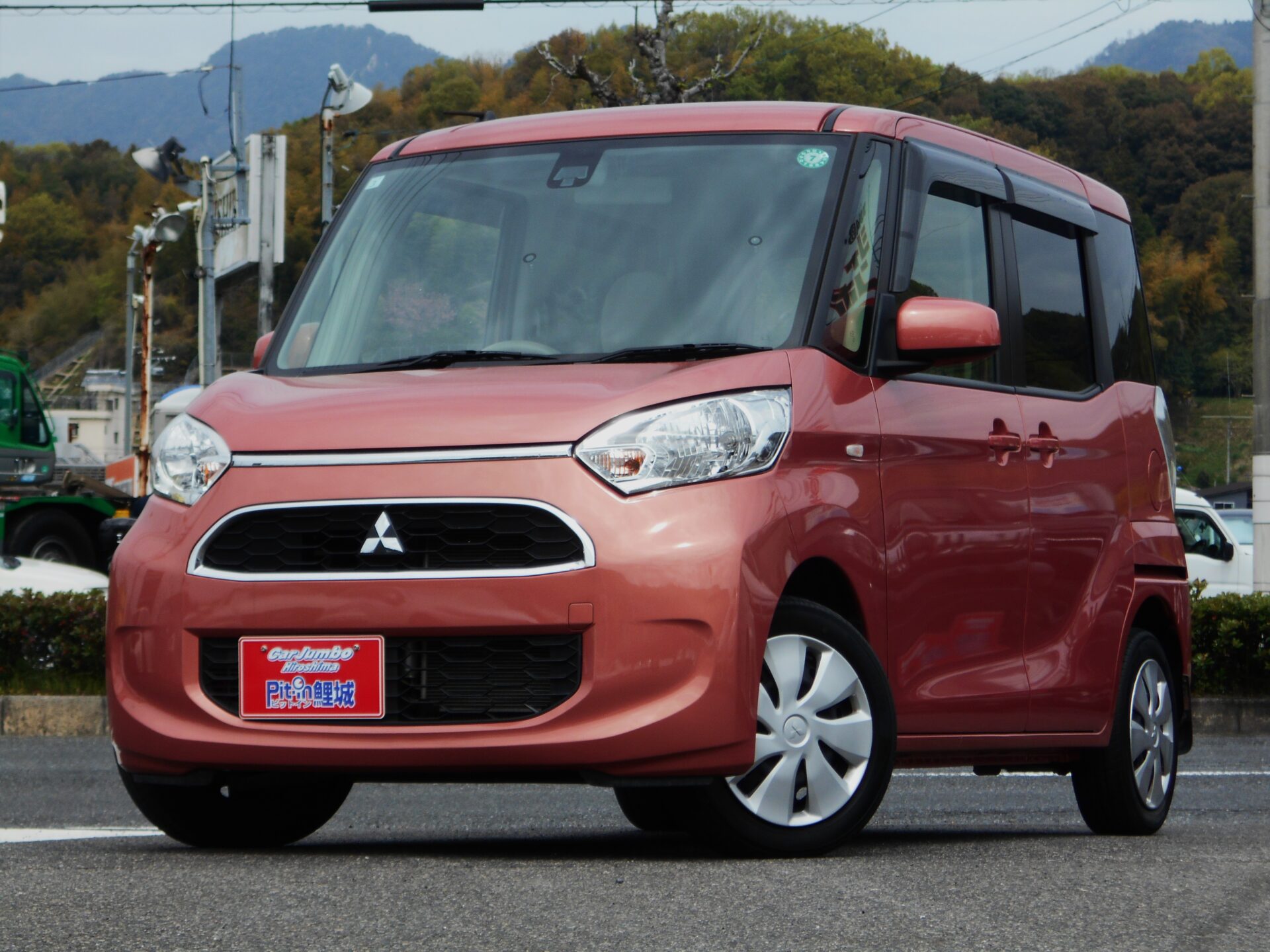 H２９年　EKスペース　MEアシスト　走行37000ｋｍ　（0202791）　後部に事故歴あり　純正ＣＤオーディオ　両面スライド