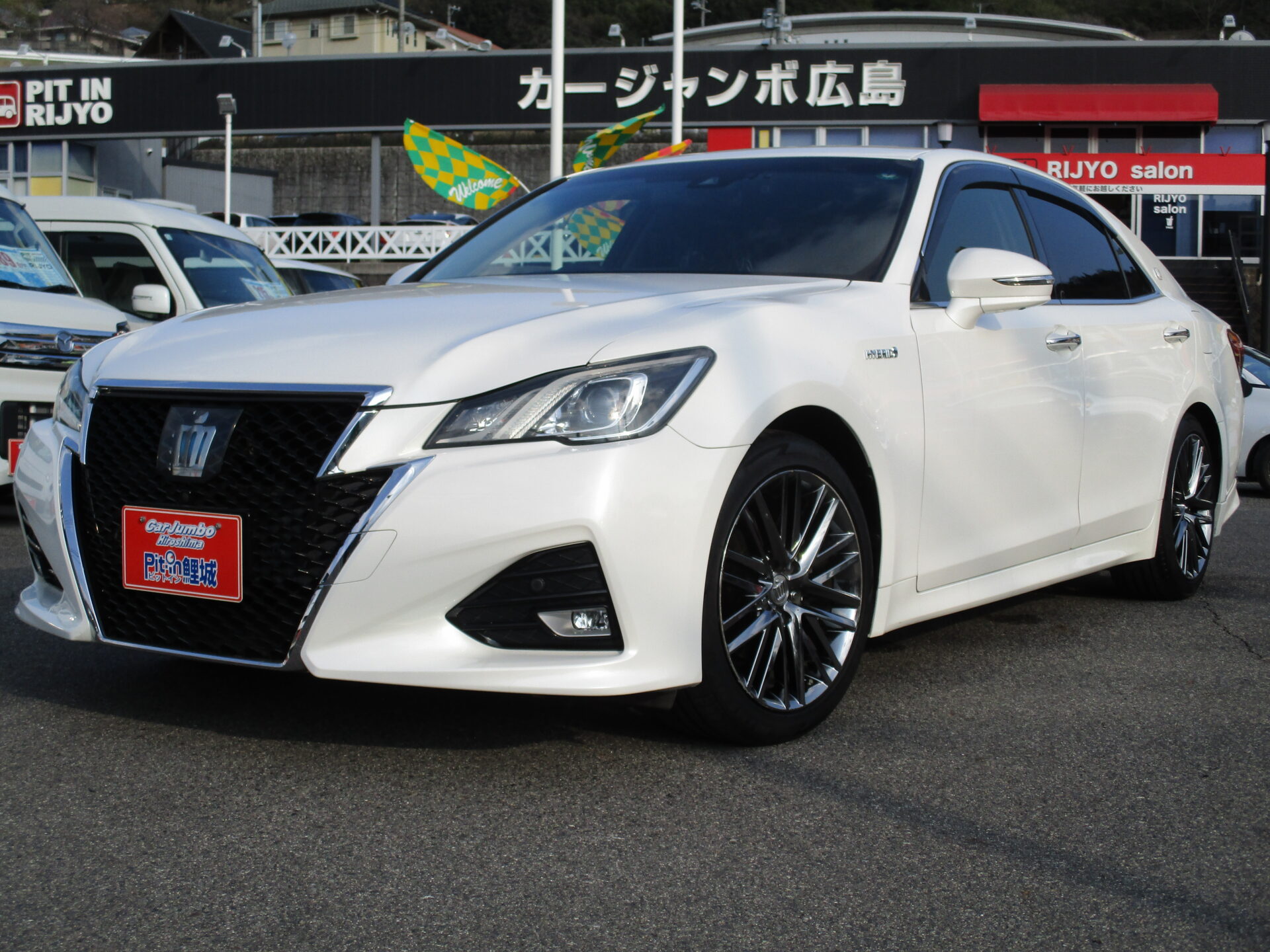 H２９y　クラウンHV　アスリートS　純正ナビフルセグ　パノラマミックビューモニター　クリアランスソナー　ＴＲＤリアスポイラー　純正１８ＡＷ　両席Ｐシート　シートヒーター　ＥＴＣ　ドラレコ　クルーズコントロール【188】6129572