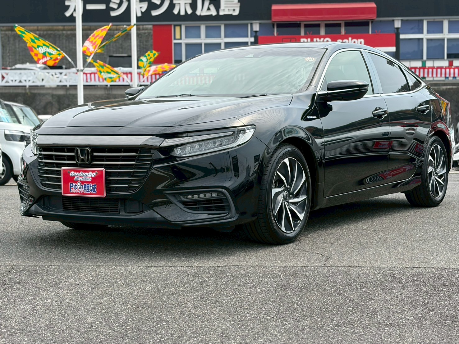 R1　ホンダ　インサイト　1.5EXブラックスタイル　電動格納ドアミラー　純正ナビ　バックカメラ　DVD　フルセグテレビ　ETC2.0　左右シートヒーター　前席パワーシート　クルーズコントロール　前ドライブレコーダー　純正アルミ　パドルシフト　LEDヘッドライト【249】【1001133】