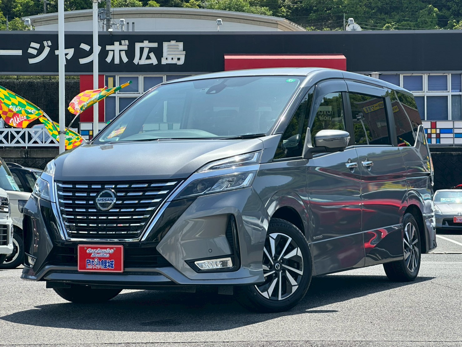 R1/11セレナ　ハイウェイスターV　純正１０インチナビ　エマージェンシーブレーキ　アラウンドビューモニター　両側パワースライドドア　ブラインドスポットモニター189894