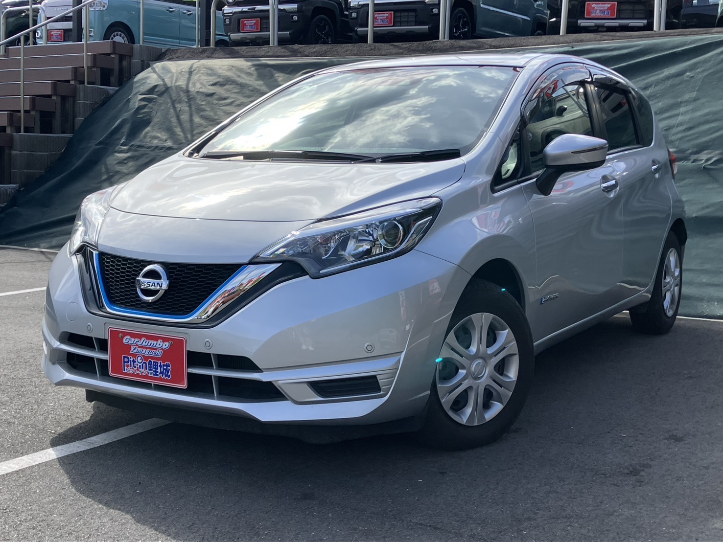 H31年式　ニッサン　ノートeパワー　eパワーB　社外ナビ　Bluetooth接続　プッシュスタート　エマージェンシーブレーキ　【54,290㎞】　26-0724