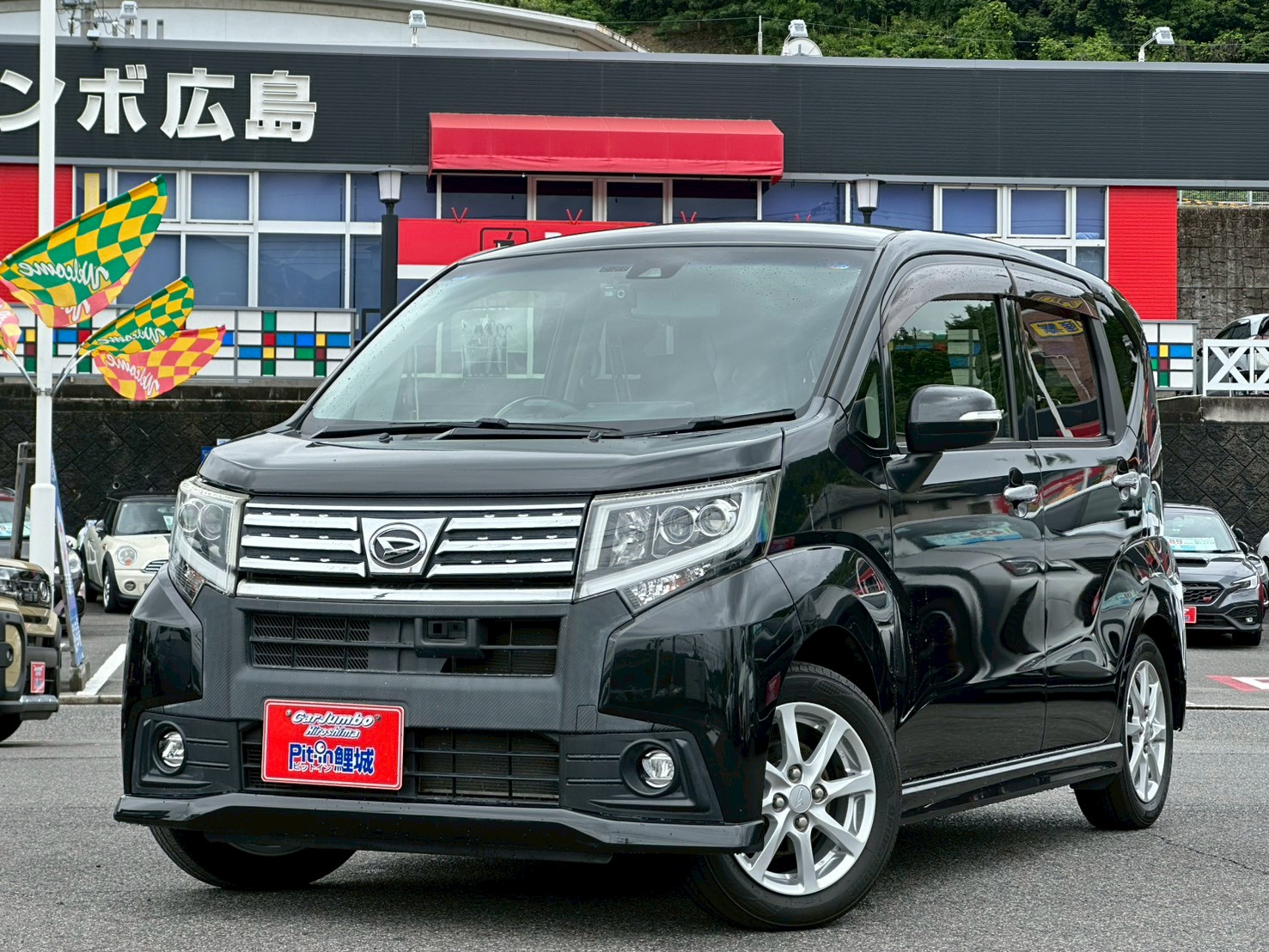 H２７年式　ダイハツ　ムーヴカスタムX　SAⅡ４WD　660CC　NO：1006059※スマートアシストⅡ・LEDヘッドライト・LEDフォグライト・社外ナビ・フルセグTV・プライバシーガラス・キーレスプッシュスタート・スマートキー・前後ドライブレコーダー・シートヒーター・ISOFIX・シートリフター・シートヒーター・オートライト・オートエアコン【246】