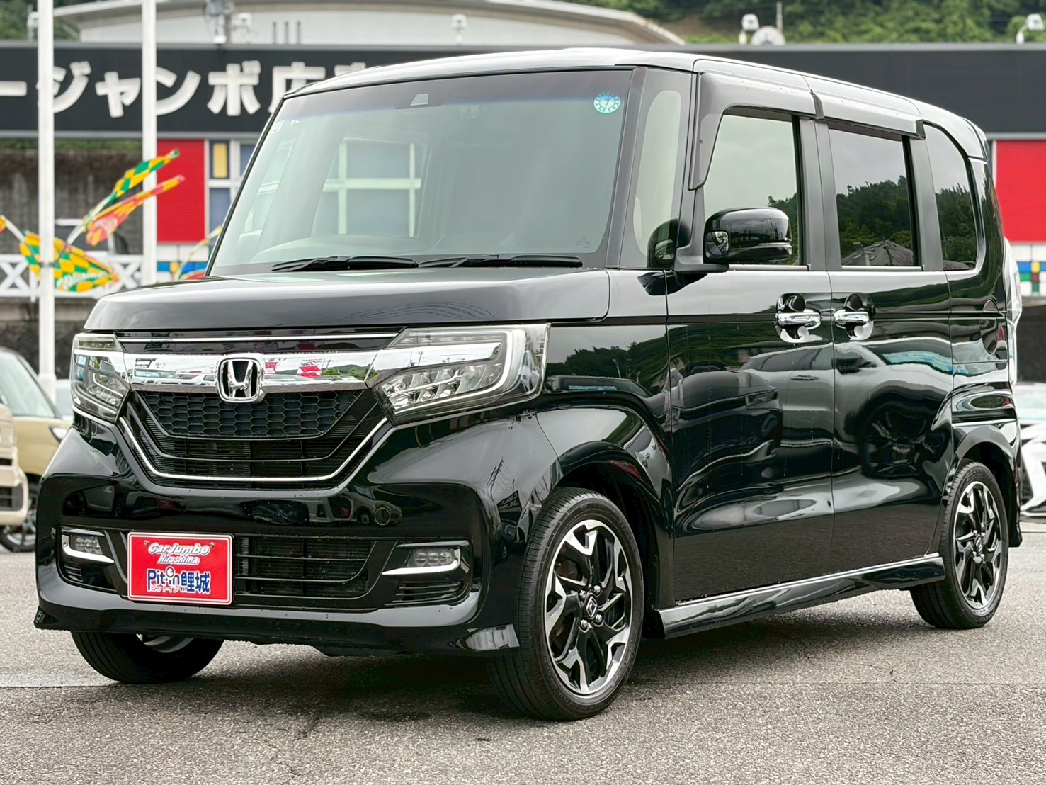 H29 ホンダ NBOX 660G・Lターボホンダセンシング 純正ナビ バックカメラ フルセグテレビ ETC クルーズコントロール 電動格納ドアミラー 両側電動スライドドアドア 衝突軽減装置 前後ドライブレコーダー 純正15インチアルミホイール 横滑り防止装置【249】【2016378】